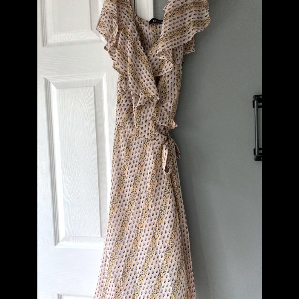 Fab rik wrap dress